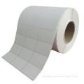 Self Adhesive Semi-Gloss Coated Paper / White Glassine Liner